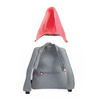 Morikukko Grey Basic Neon Pink Kapüşonlu Sırt Çantası