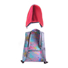 Morikukko Pollock Neon Pink Kapüşonlu Sırt Çantası
