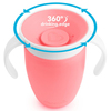 Munchkin Mucize 360° Alıştırma Bardağı 6 Ay + 207 ml Pembe