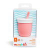 Munchkin Silikon Pipetli Eğitim Bardağı 112 ml 6 ay+ Mercan