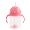 Munchkin Tıklama Kilitli Uçlu Alıştırma Bardağı 6 Ay + 207 ml Pembe
