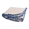 Münü Design Biyeli Seri 90x90 cm Lacivert Biyeli Krem