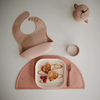 Mushie Silikon Mat Powder Pink Confetti