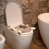 OKBaby Bebek Banyo Seti Roady Eğitici Oturak & Klozet Adaptörü K. Beyaz & Roady Disposable Bez Seti 30'lu