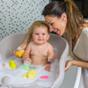OKBaby Onda Dijital Termometreli Çift Yönlü Bebek Küveti A. Gri