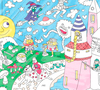 Omy Coloring Poster Magic