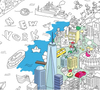 Omy Coloring Poster New York City