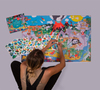 Omy Coloring Sticker & Poster Dinos