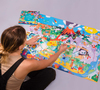 Omy Coloring Sticker & Poster Dinos