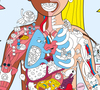 Omy Coloring Sticker & Poster My Body