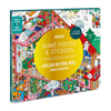 Omy Coloring Sticker & Poster Santa's Workshop
