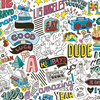Omy Coloring Sticker & Poster Street Art