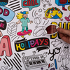 Omy Coloring Sticker & Poster Street Art