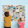 Omy Coloring Sticker & Poster Street Art
