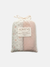 Pembe Bögürtlen Bebek Lastikli Çarşafları 60x120 cm 2 Adet