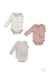Pembe Elmalar BodySuit Seti 3 Adet