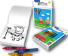 PEPPA PIG BOYAMA KİTABI & 8'Lİ JUMBO BOYA KALEMLERİ