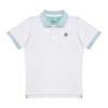 Peralina Denny Kids Beyaz Polo Yaka Tişört