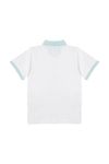 Peralina Denny Kids Beyaz Polo Yaka Tişört