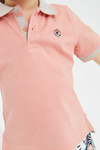 Peralina Denny Kids Somon Polo Yaka Tişört