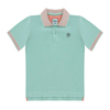 Peralina Denny Kids Yeşil Polo Yaka Tişört