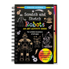Peter Pauper Press Scratch & Sketch Robotlar