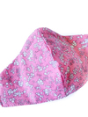 PINK FLOWERS YIKANABİLİR YETİŞKİN KOTON MASKE
