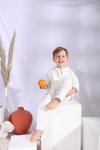 POLLY MÜSLİN SWEATSHIRT - PANTOLON İKİLİ TAKIM - EKRU