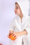 POLLY MÜSLİN SWEATSHIRT - PANTOLON İKİLİ TAKIM - EKRU