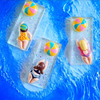 Ponpoon Swimmer jelly Boneli Klips Toka