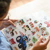 Poppik Mini Farm Sticker Poster