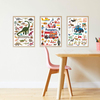 Poppik Mini Farm Sticker Poster