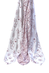 Posh Baby Kelebek Çiçek 3'lü Müslin 65x65 cm 