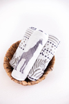 Posh Baby Zebra Zürafa 3'lü Müslin 65x65 cm 