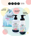 PurKids by Mammacomica Prebiyotikli Saç ve Çocuk Şampuanı 500ml ve Köpük El Sabun 400ml