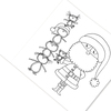 Rachel Ellen Boyama Kitabı Santa & Snowman