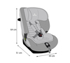 Renlux Olymp Kırmızı I-Size Softness Isofix Oto Koltuğu