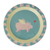 Rice Melamin Çocuk Tabağı Flying Pig