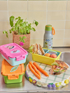 Rice Plastik Lunchbox Pink and Mint