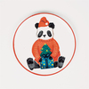 Santa Panda Porselen Tabak