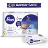 SLEEPY GECE KÜLOTLU LAVANTA YAĞLI 6 NUMARA BEZ - XL 20 ADET