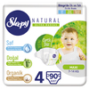 SLEEPY NATURAL BEBEK BEZİ 4 NUMARA MAXİ 90 ADET