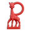 SOPHIE LA GIRAFE VANİLYA DİŞ KAŞIYICI - KIRMIZI