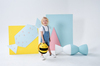 Supercute Bumble Bee Sırt Çantası / Sarı