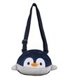 Supercute Penguin Omuz Çantası Lacivert