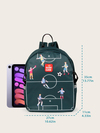 Supercute Two-in-One Football Sırt Çantası