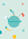 To the Moon and Back Poster No 2