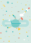 To the Moon and Back Poster No 4