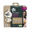 Tommee Tippee 2x260 ml PP Closer to Nature Biberon Beyaz