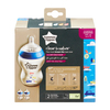 Tommee Tippee 2x260 ml PP Closer to Nature Biberon Mavi